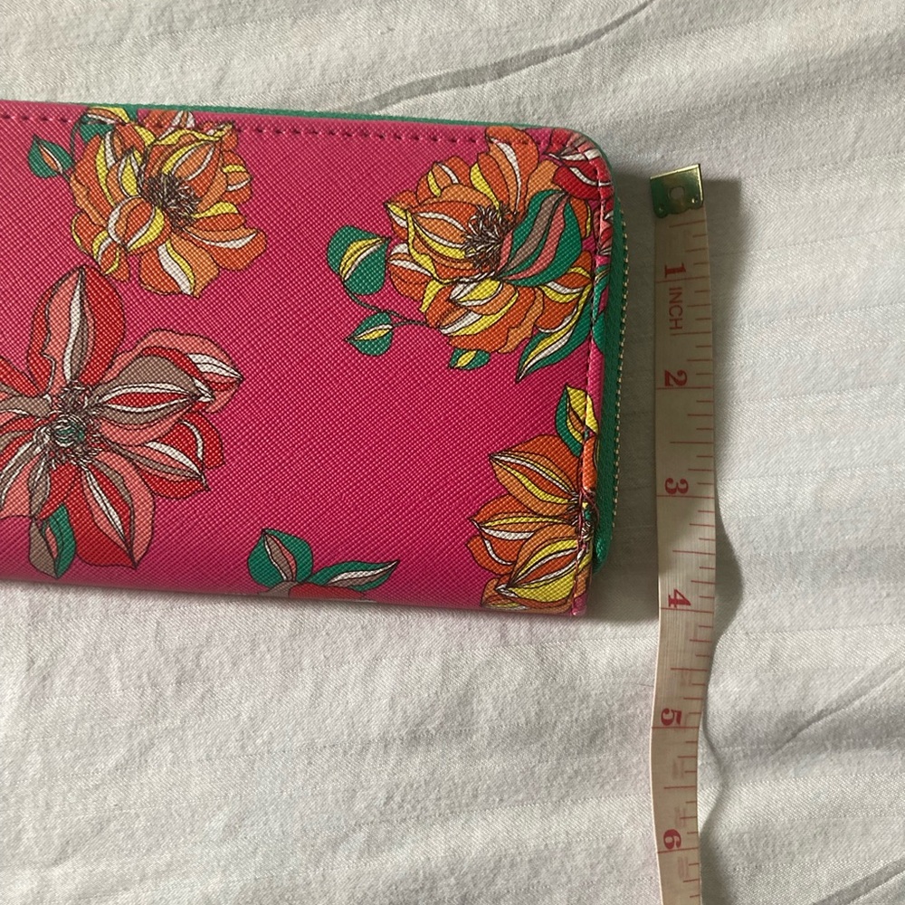 Trina Turk Pink Zip Wallet - Picture 14 of 15